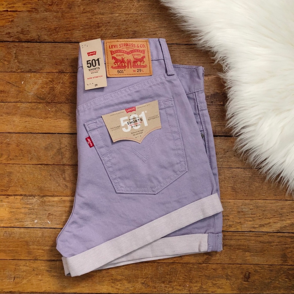 Sold🥀New Levi’s 501 Button Fly Denim Jeans Shorts